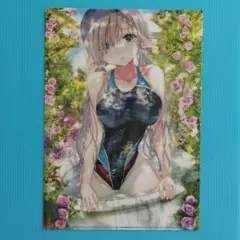 緒方てい先生　緒方てい展2～色めく少女達～　クリアファイル　匿名配送　⑤