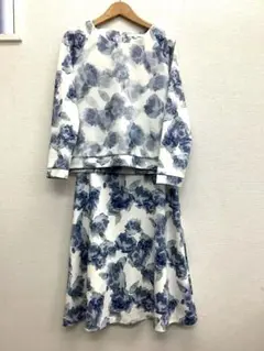 ANAYI アナイ セットアップ 定価5万 長袖カット フレアスカート M