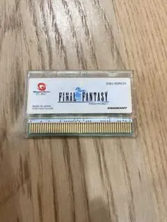 動作未確認ファイナルファンタジーI 初代 ワンダースワンカラーソフト