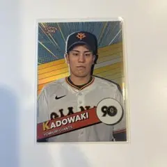 topps 206 巨人　門脇　50枚限定　コミックパラレル　カード