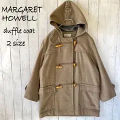 MARGARET HOWELL マーガレットハウエル ダッフルコート ベージュ