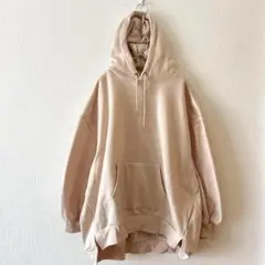 ☆【クラシカルエルフ】プルオーバーパーカー ビッグシルエット 裏起毛 スリットM