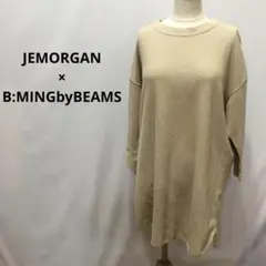 JEMORGAN×BEAMS サーマル トップス カットソー ゆったり