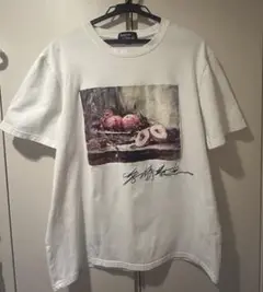 【匿名配送】 柴崎春通 水彩画　Tシャツ　個展　展示会　グッズ　おじいちゃん先生