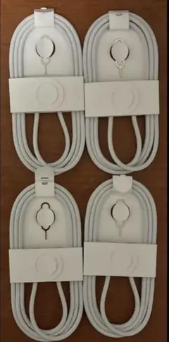 新品 未使用品　Apple純正品　編み込み式USB-C充電ケーブル1m4本