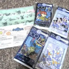 一番くじ ディズニー クリアケース＆カードセット4種　バンビ　巾着　まとめ売り