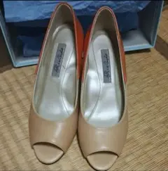Riz Comfort（リズコンフォート）パンプス２２，５ｃｍEEE革百貨店購入