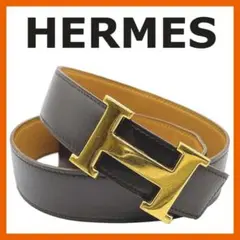 HERMES エルメス コンスタンス Hベルト レザーリバーシブル ベルト