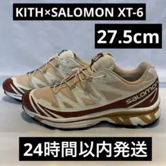 KITH × Salomon XT-6 GORE-TEX ブラウン