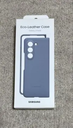 Galaxy Z Fold 5 Eco-Leather Case 純正