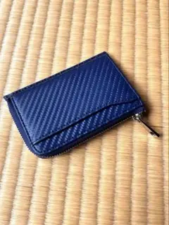 コインケース　カードケース　ネイビー コンパクト