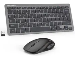 TECKNET ワイヤレスキーボード (US配列)マウスセット