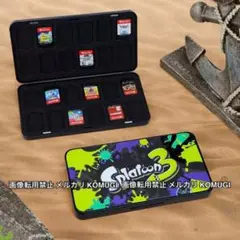 ラスト1点!スプラトゥーン3 スイッチ ソフト ケース 24本 スプラ3 グッズ