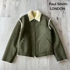 【美品】Paul Smith ポールスミス フェイクムートンジャケット L