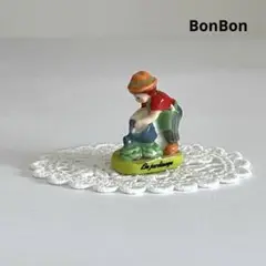 ガーデニング　フェーブ　ヴィンテージ　フェーヴ　フランス　陶器　ミニチュア　人形