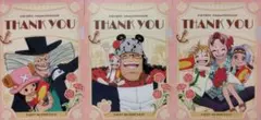 ONE PIECE THANK YOU クリアファイル3枚セット