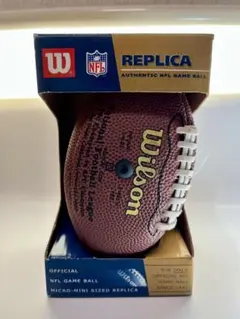 Wilson NFL公式レプリカボール（マイクロミニサイズ）