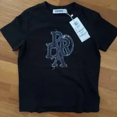 PRDA DENIM PATCH CREWNECK TEE BLACK