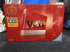 メルカリ最安値　激レア Wii本体 アカ スーパーマリオブラザーズ 25周年 Wii スーパーマリオブラザーズ 25周年記念 未使用 - メルカリ