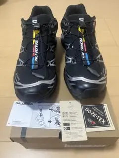 サロモンXT-6 GTX BLACK SILVER 29 ゴアテックス