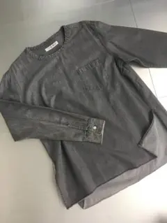 新品　定価1,7万 ジャーナルスタンダード　 クルーネック　丸首　シャツ　グレー