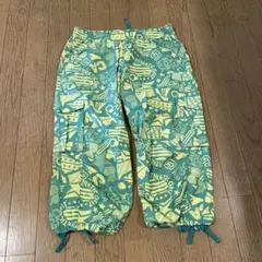 g-fit 国旗柄　エアパン　カプリパンツ　カーゴパンツ Lサイズ　フィットネス
