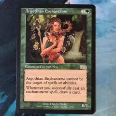 foil アルゴスの女魔術師/Argothian Enchantress ジャッジFoil アルゴスの女魔術師/Argothian Enchantress