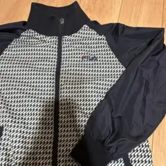 FILA チェック柄 ジップアップジャケット