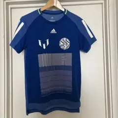 adidas サッカーシャツ リオネルメッシロゴ入り
