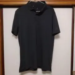 adidas 黒 ポロシャツ L 半袖 アディダス
