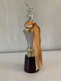 女子テニス　トロフィー　 №2　中古
