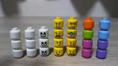 レゴ ミニフィグ ヘッド パーツ