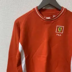 フェラーリ　FILA スウェット　赤　150