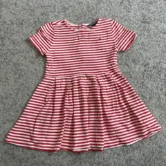 Tommy Hilfiger 赤白ストライプ ワンピース 92