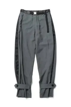 【期間限定年始セール】 sacai 22AW スーチングパンツ グレー