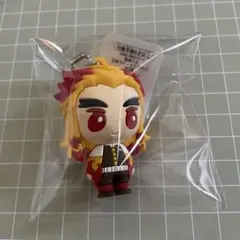 鬼滅の刃 煉獄杏寿郎 立体 ラバーマスコット
