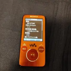 ソニーウォークマン NW−S736f 4GB 動作確認済
