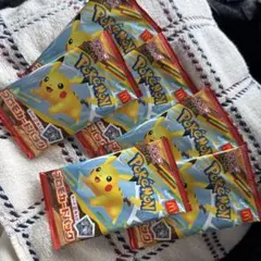 6パック ポケモンカード　ハッピーセット　ポケカ　未開封 マクドナルド