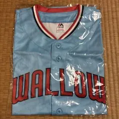 2024 SWALLOWS. 水色 クルーユニフォーム Ｍサイズ　背番号なし
