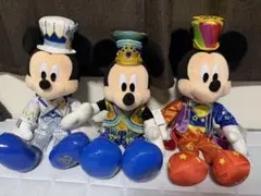 ミッキー　ぬいぐるみ　20周年　35周年　40周年