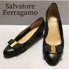 Salvatore Freragamo フェラガモ ヴァラ 6.5C パンプス