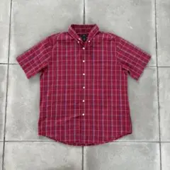 90s DOCKERS 短丈　半袖　チェックシャツ　cityboy box