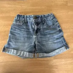 GAP ギャップ　ショートデニム　140 ハーツパンツ