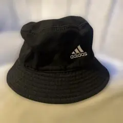 美品！adidas ブラック バケットハット JP S (54cm)