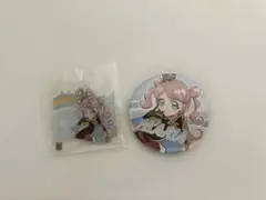プリ‪☆チャン 金森まりあセット（缶バッジ、アクリルキーホルダー）