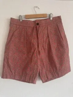 PaulSmith ペイズリー柄カジュアルショートパンツ