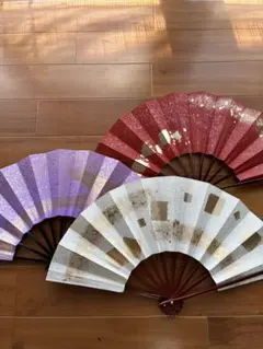 舞扇子 3本セット 参考価格各5000円