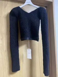FUMIKA UCHIDA MOHAIR MESH TIGHTS TOP/BK