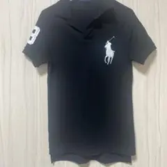 黒のポロシャツ ラルフローレン
