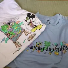 UNIQLO ディズニー Tシャツ 160サイズ 2枚セット